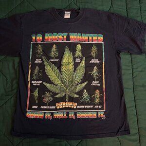 Cannabis shirt size XL